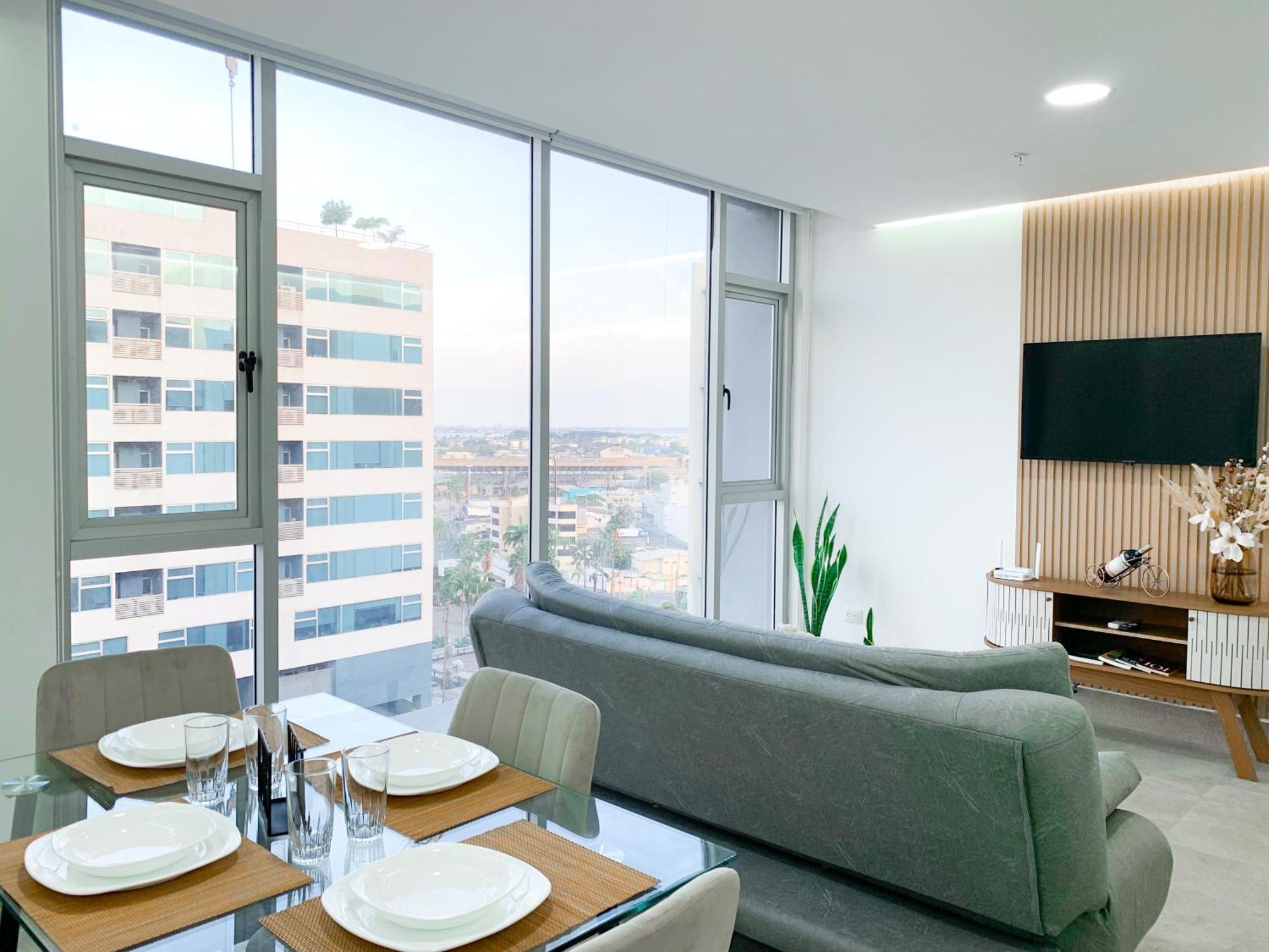 Lujoso Depa Con Vista A Todo Guayaquil! Exterior foto